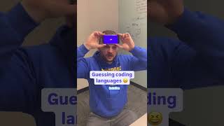 Guessing Coding languages 😂 #coding #programming #apidesign