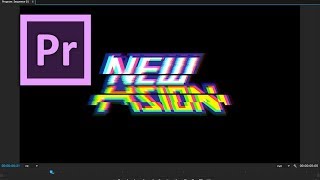 Glitch Logo / Title Preset 🎬 for Premiere Pro by Chung Dha