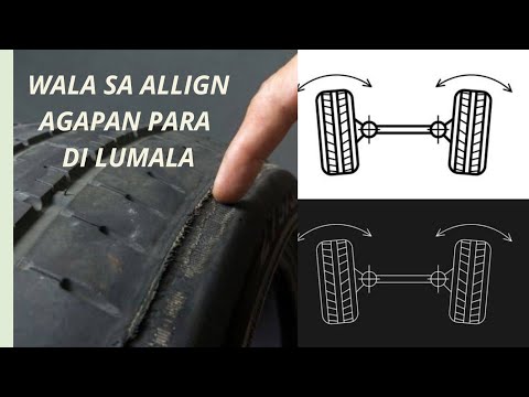 WHEEL ALLIGNMENT PROBLEM  MUST WATCH PARA MAKATIPID