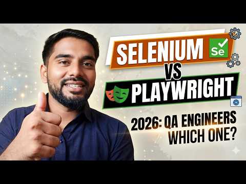 👉 Selenium vs Playwright — Which One Should QA Engineers Learn in 2026? 😳