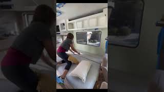 RV Sofa Bed Finished
