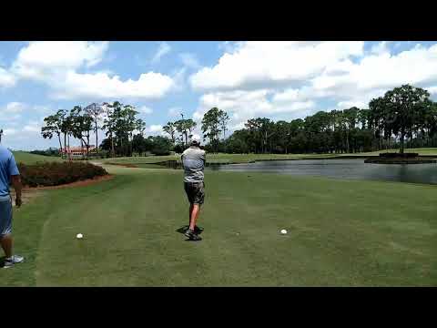 Hole #17 at TPC Sawgrass (the Island Green)