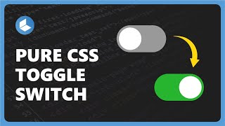 Simple CSS Toggle Switch | CSS Input Tutorial