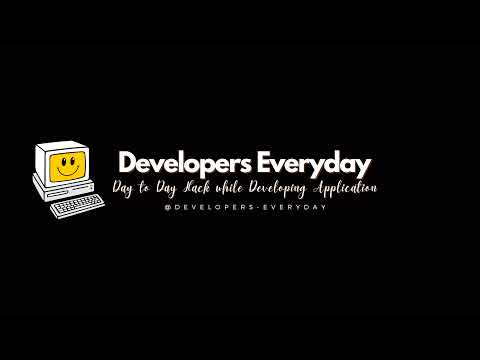 Developers Everyday Live Stream