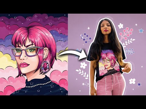 Creating t-shirt graphics on Adobe Illustrator