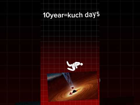 10 year = 10days❓🤯|Time Dilation| #facts #physics #science #shorts