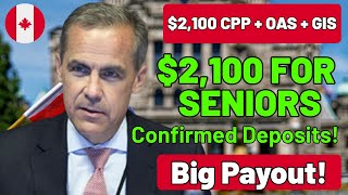 $2,100 Canada Pension Payments Explained for Seniors  CPP, OAS, GIS Update