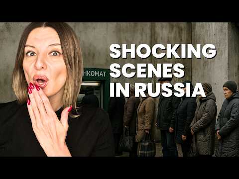 SOVIET QUEUES RETURN TO RUSSIA: PUTIN’S ECONOMY COLLAPSE