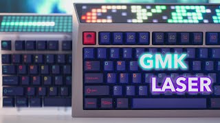 GMK Laser Keycap Set Unboxing & Typing Sounds (ft. Cyberboard)