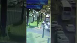 Bus Gets Hit by Train While Crossing😬