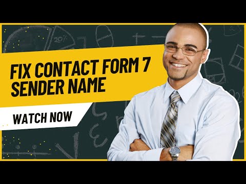 Change Sender Name in WordPress Contact Form 7 | Improve Email Trust | DGTAL GROW