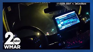 Baltimore police release body-camera footage from police-involved shooting in Southeast Baltimore