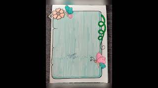 #flowerborderdesigns  🌸🌻 📝#art #shorts #tending #video #ytshorts