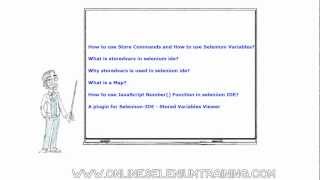 12. storedvars in selenium ide,how to use storeeval in selenium ide,Map,number function