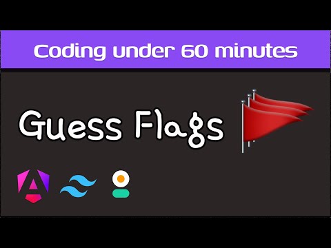 Can Ex-Googler make Country Flag Guessing game under 60 minutes? Angular 18