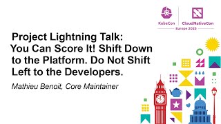 Project Lightning Talk: You Can Score It! Shift Down to the Platform. Do Not Shift... Mathieu Benoit