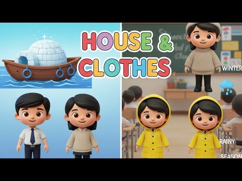 House and Clothes | Class 3 Science NCERT | @TechGayanPro 