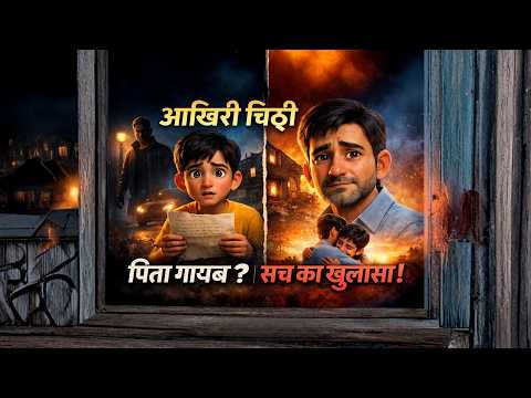 आखिरी चिट्ठी 😨 | पिता के गायब होने के पीछे छुपा डरावना सच | Emotional Suspense Story in Hindi