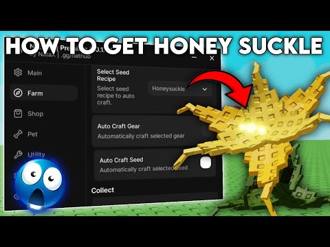 How To Get Honey Suckle | Grow A Garden Script | Dupe Script | Nathub Script | Roblox Script 2025