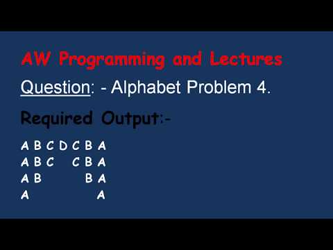 Alphabet Problem 4