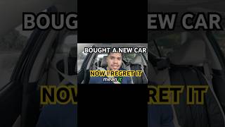 Bought a new car in 2022 turns out my old just needed a battery Big financial mistake #debtfree
