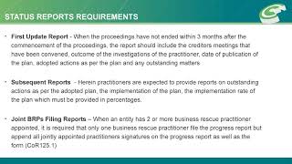 Discussing Business Rescue