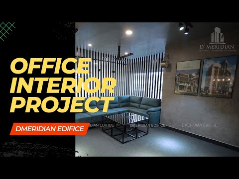 Modern Office Space Interior Project | Thrissur  | DMeridian Edifice | +91 9633717537 | 9387873939