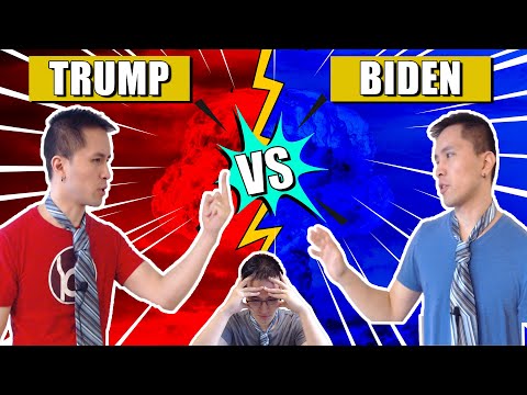 Donald Trump vs Joe Biden 2020 Presidential Debate Summarized Basically (Parody)