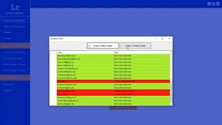 Overview of LeadClosure Email Validation Windows version