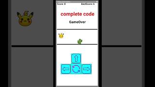 complete pikachu game | python se pikachu game #shorts