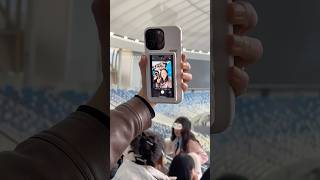 A display that mirrors your phone screen—rear camera selfies are clearer and look way better#selfie
