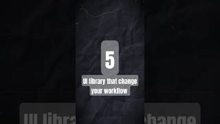 5 UI libraries changed how I build web apps in 2025