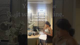 She’s Not Lucky, She’s Consistent #ConsistencyQueen #GlowUpEra #DisciplineWins #shorts