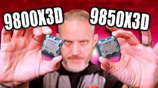 They made the 9850X3D 400MHz faster... does it even matter?!