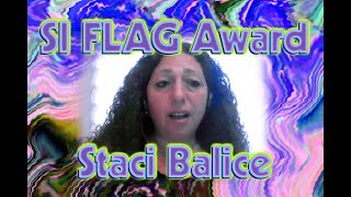 Staten Island FLAG Award For Teaching Excellence Winner Staci Balice