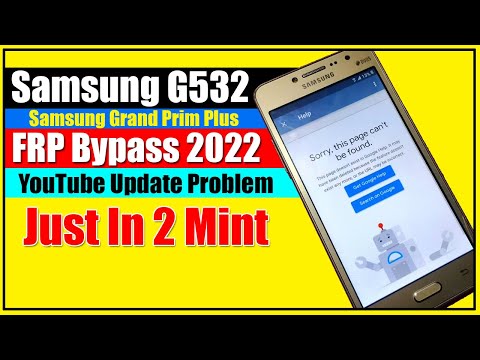 Sumsung Grand Prime Plus Frp Bypass 2022 | Samsung G532 Frp Bypass 2022