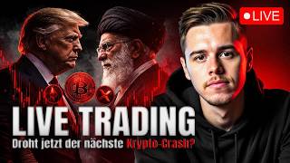 ⚠️  Heute IRAN Angriff?! Was passiert mit BITCOIN? I LIVE TRADING