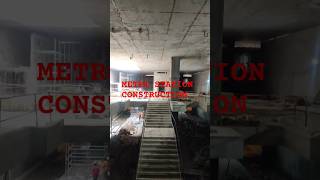 #Metro construction# construction safety#railway #civilengineering #civil construction#safetyfirst