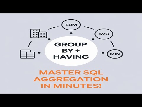 Aggregate Functions, Group By and Having in Oracle SQL