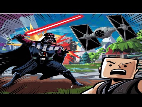 Fortnite Chapter 6 Season 3: Darth Vader vs Tie Fighter