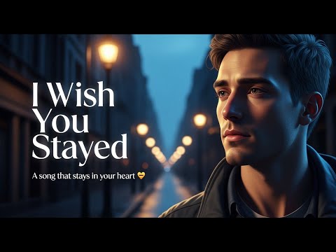 👉 I Wish You Stayed – Emotional Heartbreak Song (AI Music)