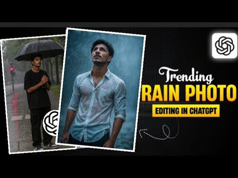 Rain Photo Editing Trend Using ChatGPT | Step-by-Step Tutorial | Chatgpt Prompts