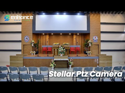 Stellar M Series PTZ Camera: Ultra HD, Optical Zoom & AI Auto-Tracking!