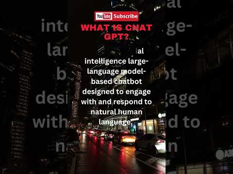 What is ChatGPT? #chatgpt #chatbot #chatbots  #cyberinsights #openai #cybersecurity #whatischatgpt