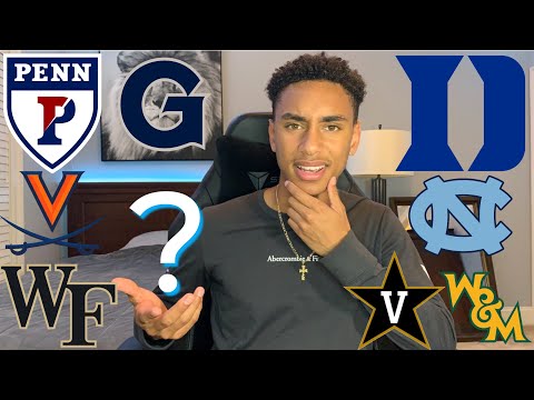 COLLEGE DECISION REVEAL 2021!! (UPenn, Duke, Vanderbilt, Georgetown, Wake Forest, UVA, UNC, W&M)