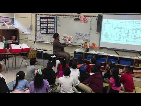 Yasmine Young, CMS Community Partnerships and Family Engagement, Reads to Montclaire Students