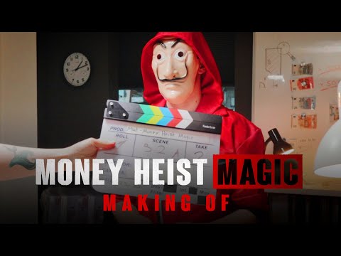 How we shot MONEY HEIST meets MAGIC! | Making Of & Behind the Scenes! | Mellow
