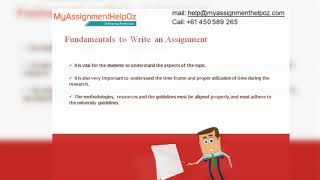 Myassignmenthelpoz.com Provides you Authentic & Plagarism Free Unique Assignment