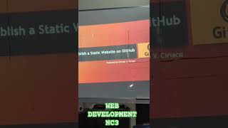WEB DEVELOPMENT NC3 #consistencyisbetterthantalent #oneplaceonehabit #htmlandcss #html5css3