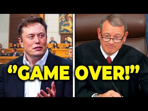 Judge John Roberts LAUGHS at Elon Musk in the court, What Elon did next shocked everyone!